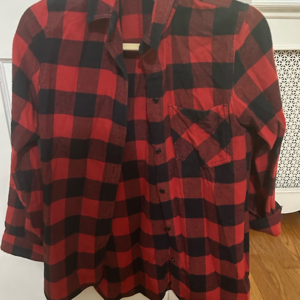 Madewell Buffalo plaid flannel EUC